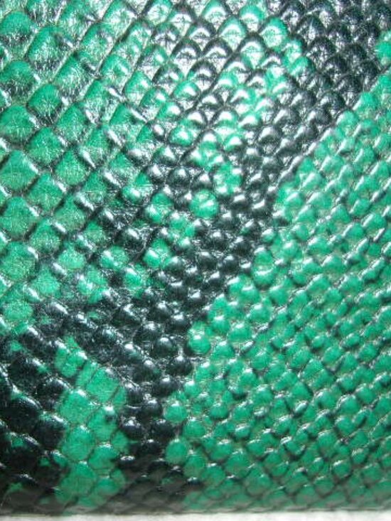 E-154 COACH SWAGGER CLUTCH IN PYTHON EMBOSSED LEATHER - Picture 13 of 13